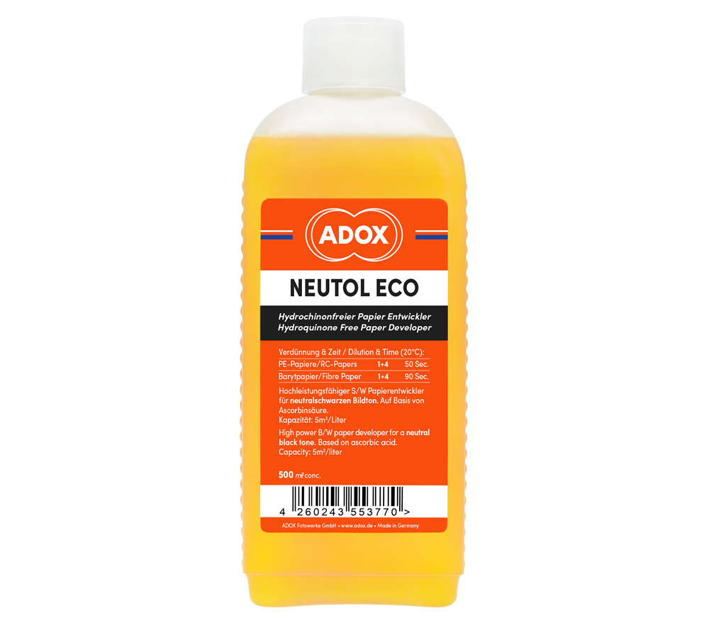 Проявитель для бумаги Adox NEUTOL Eco, концентрат 500 мл