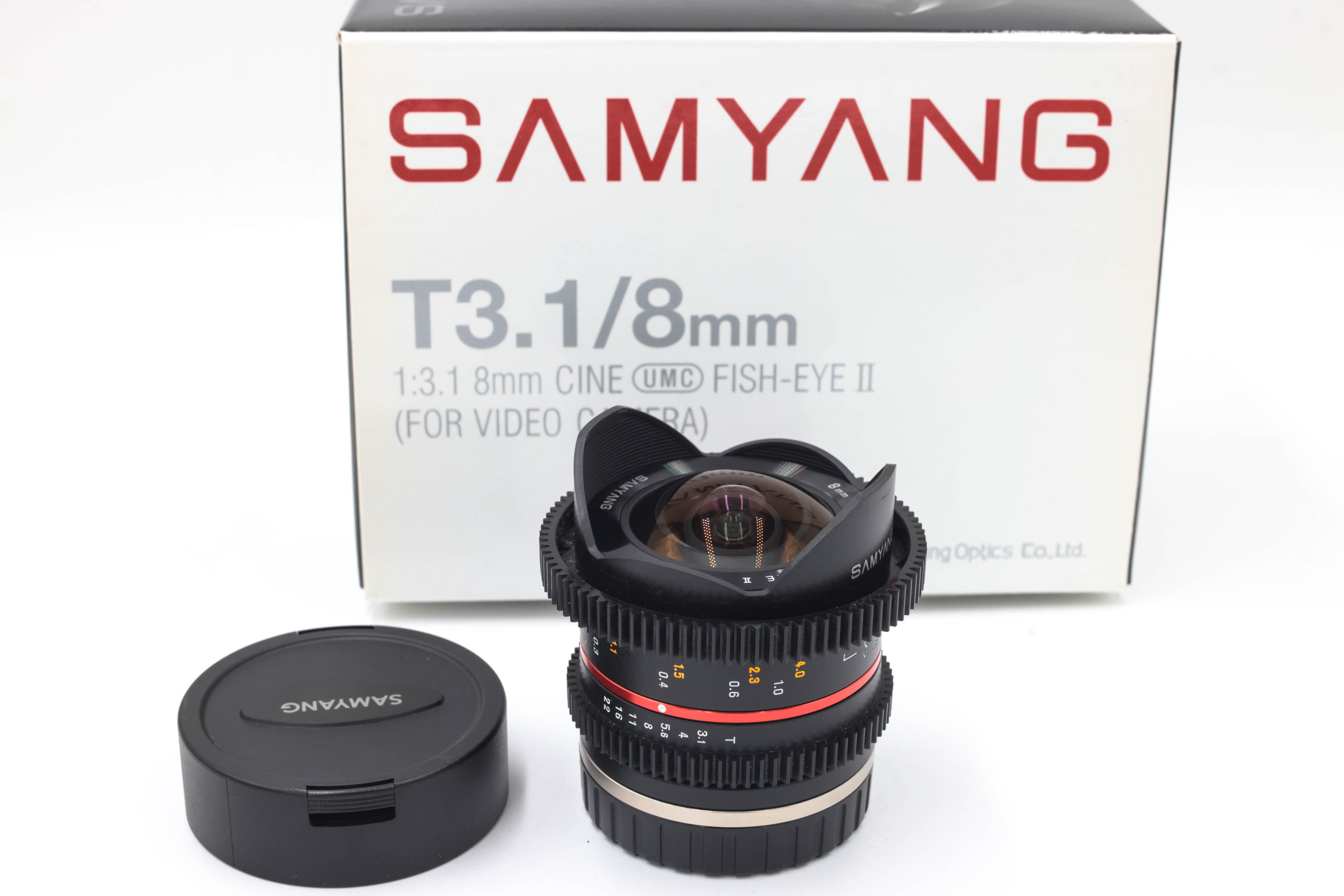 Объектив Samyang 8mm T3.1 Cine UMC Fish-eye II Sony (б.у состояние 5)