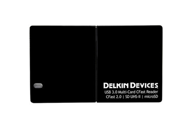 Карт-ридер Delkin Devices USB 3.0, CFast 2.0 / SD UHS-II / microSD UHS-I
