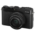 Беззеркальный фотоаппарат Fujifilm X-E4 Kit XF 27mm f/2.8 R WR, черный