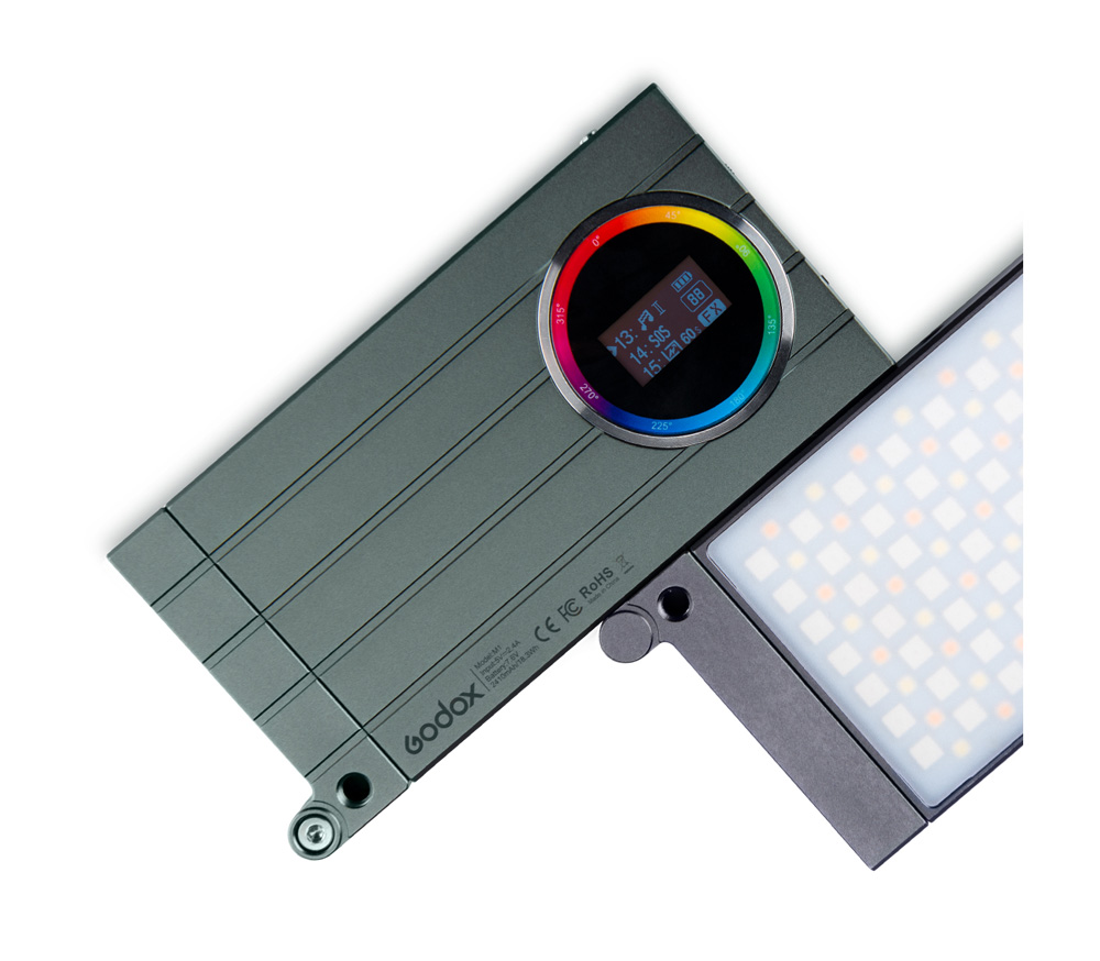 RGB Mini Creative M1, накамерный, 13 Вт, 2500-8500К 