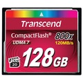 Карта памяти Transcend CompactFlash 128GB  800x Premium (120 Mb/s)