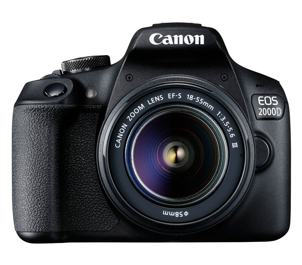 Зеркальный фотоаппарат Canon EOS 2000D Kit EF-S 18-55 III