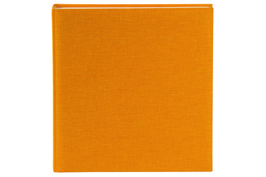Фотоальбом Goldbuch 30х31 см, 60 страниц, тканевая обложка (лён) апельсиновый