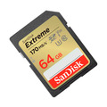 Карта памяти SanDisk SDXC 64GB Class10 Extreme V30 UHS-I U3 
