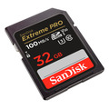 Карта памяти SanDisk SDHC 32GB Extreme Pro UHS-I U3 V30 100/90 МБ/с