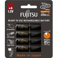 Аккумуляторы Fujitsu АА Ni-MH 2450 мАч, 4 шт. (HR-3UTHCEX)
