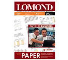 Бумага Lomond A4, матовая, 90 г/м², 500 листов