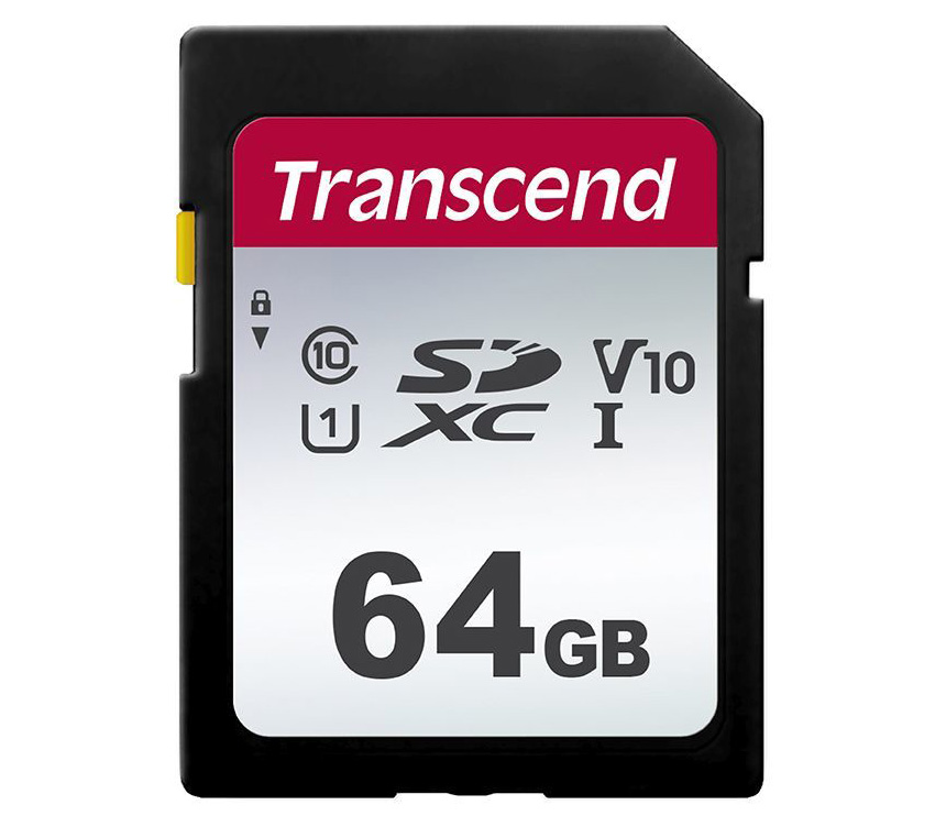 Карта памяти Transcend SDXC 64GB 300S UHS-I U1 V10