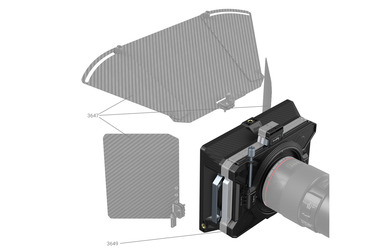 Бленда-компендиум SmallRig 3556 Multifunctional Modular Matte Box 95 мм Basic Kit