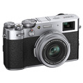 Компактный фотоаппарат Fujifilm X100V серебристый