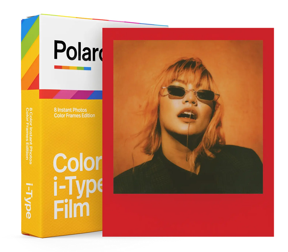 Картридж Polaroid Color Film Color Frame i-Type, 8 кадров, цветные рамки