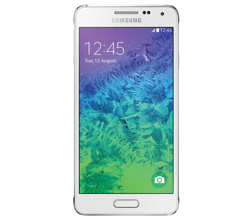 Телефон Samsung GALAXY Alpha белый (SM-G850F)