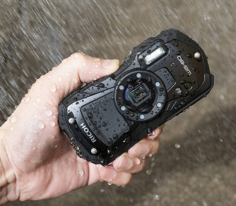 Компактный фотоаппарат Ricoh WG-80 черный