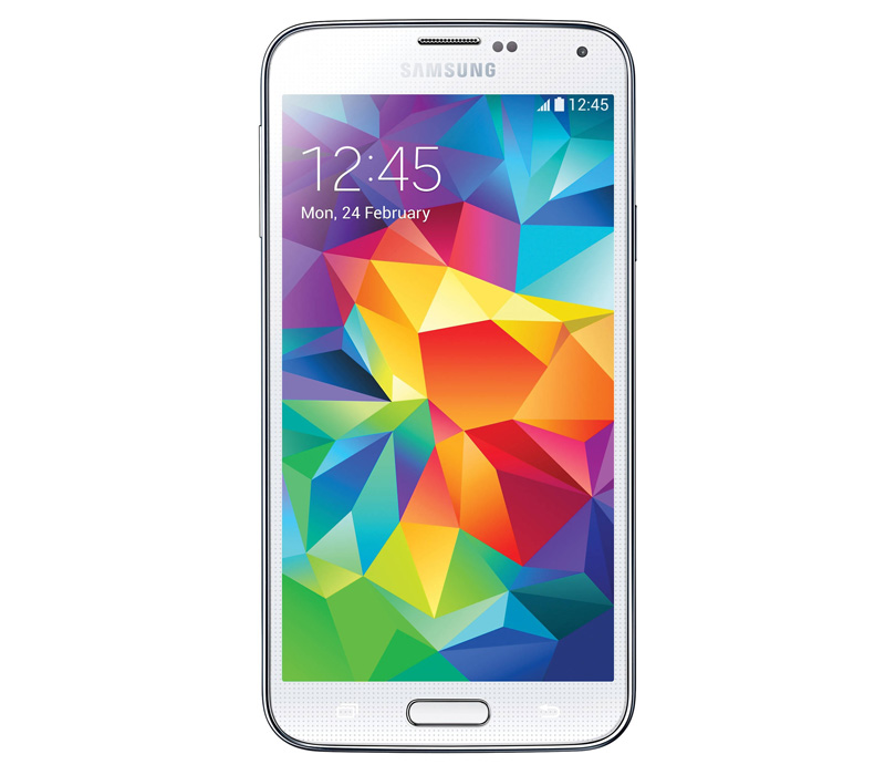 Телефон Samsung GALAXY S5 16Gb белый (SM-G900F)