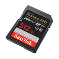 Карта памяти SanDisk SDXC 512GB Extreme Pro UHS-I V30 U3 200/140 Mb/s