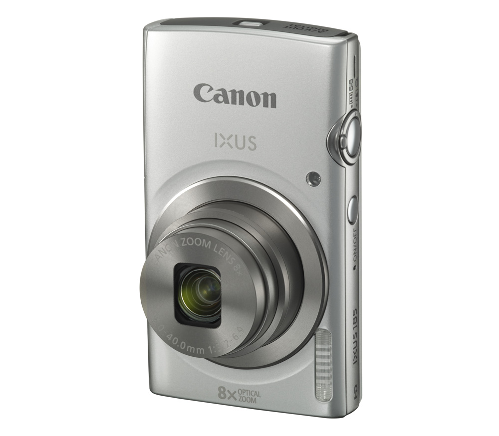 Компактный фотоаппарат Canon IXUS 185, серебристый