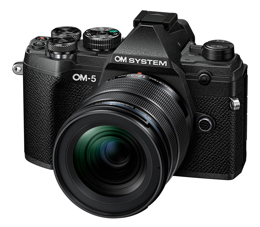 Беззеркальный фотоаппарат Olympus OM-5 Kit 12-45mm f/4 Pro черный