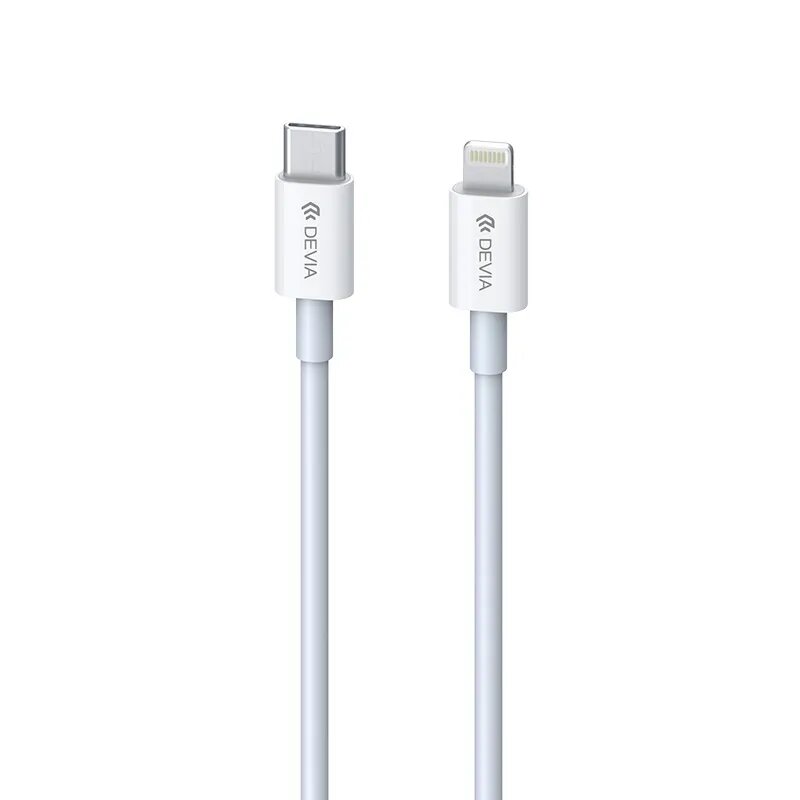 Smart Series PD Cable Type-C to Lightning MFI 18W, белый