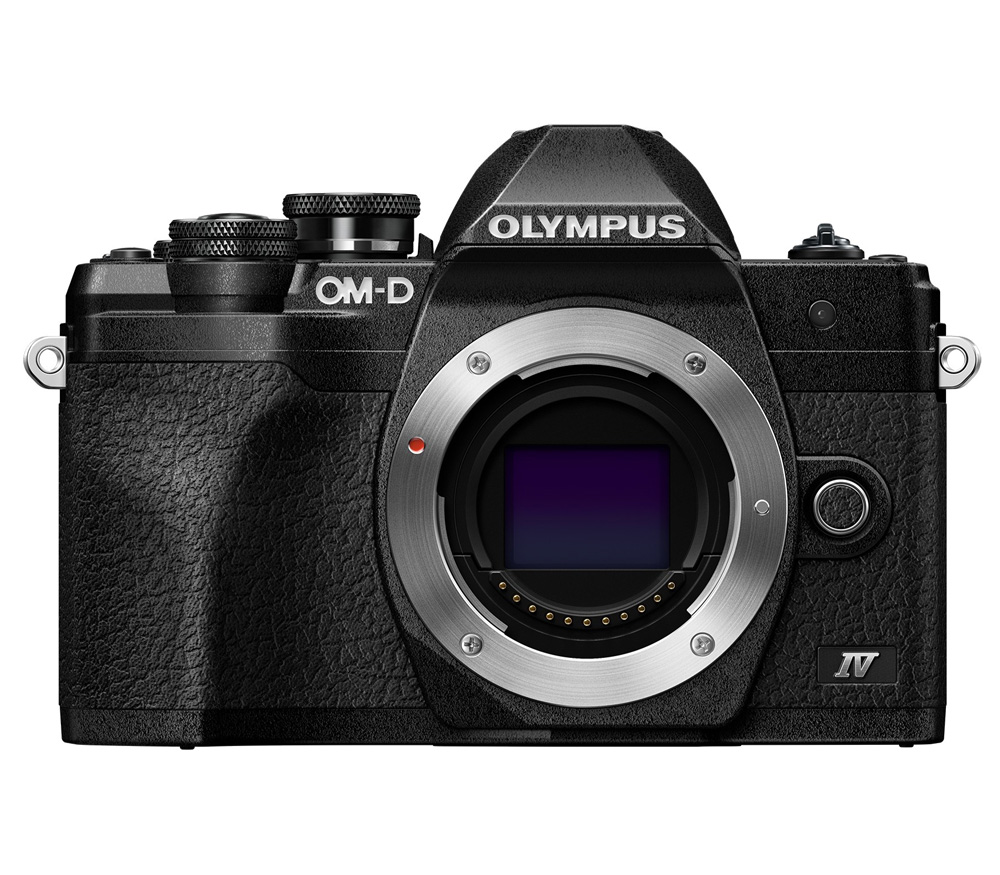 Беззеркальный фотоаппарат Olympus OM-D E-M10 Mark IV kit 14-42 EZ, черный