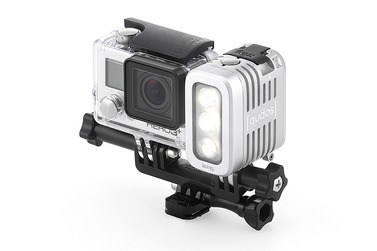 Фонарик Knog Qudos Action Light (silver) для экшн-камер