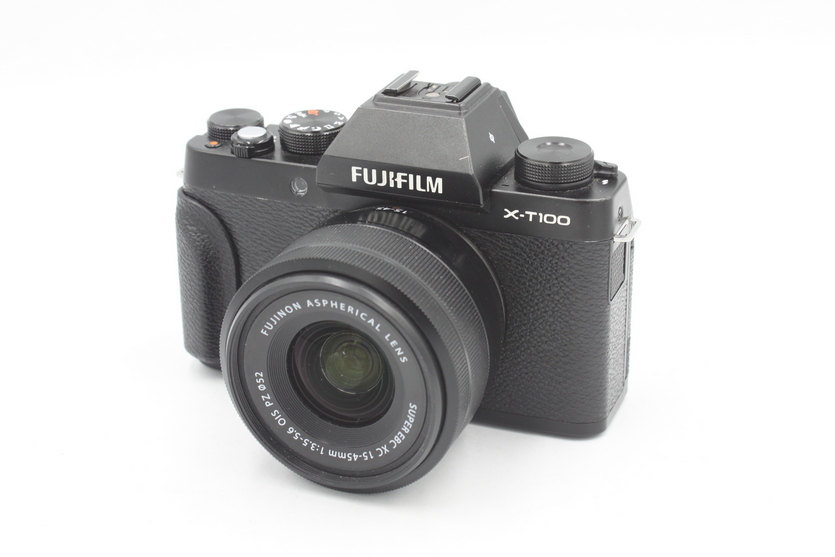 Беззеркальный фотоаппарат Fujifilm X-T100 Kit Black XC15-45mm ( состояние 5-)