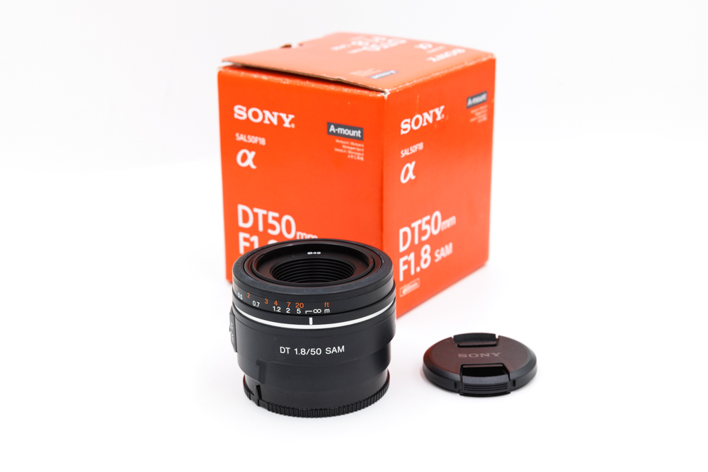 Объектив Sony DT 50mm f/1.8 SAL-50F18 (состояние 5)