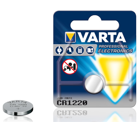 Батарейки Varta CR1220, 3V