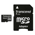 Карта памяти Transcend MicroSDHC 32GB  Class4 + SD адаптер (TS32GUSDHC4)