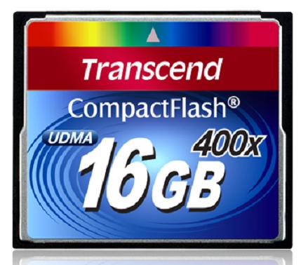Карта памяти Transcend CompactFlash 16GB  400x (TS16GCF400)
