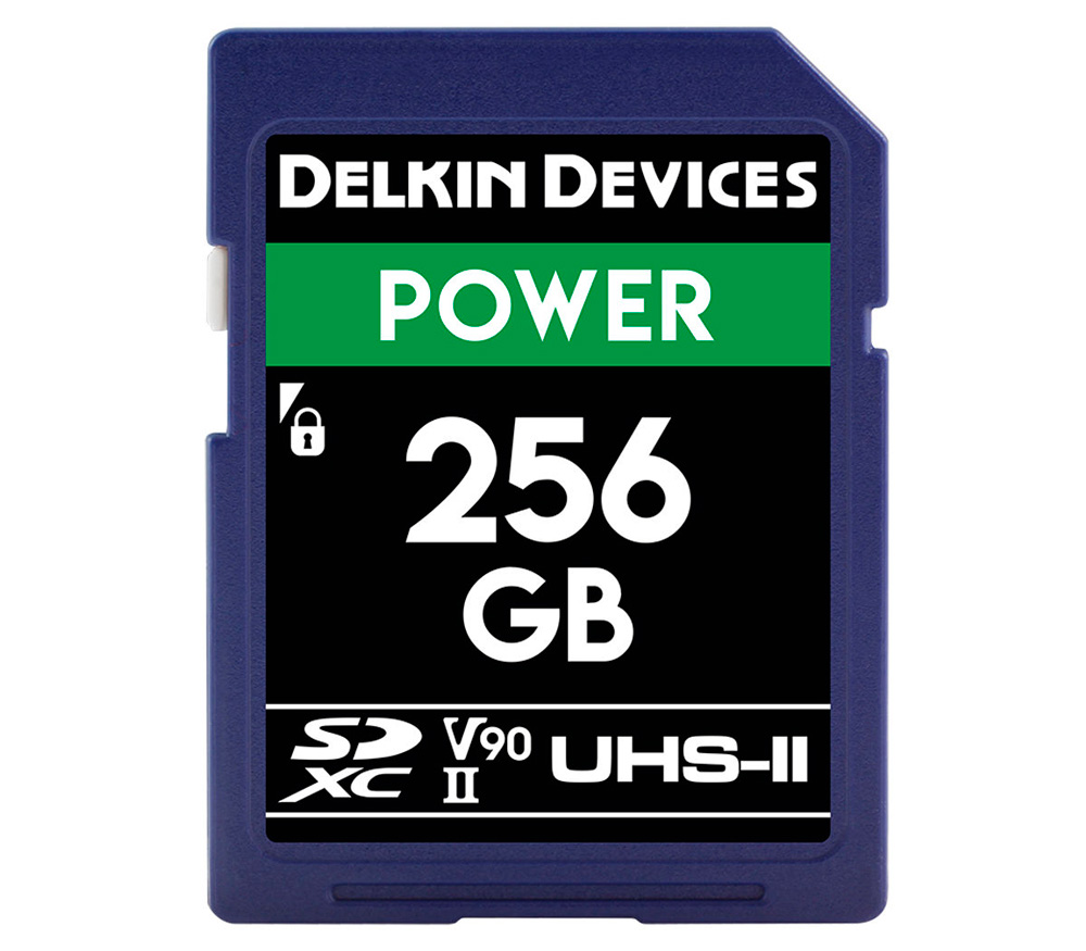 Карта памяти Delkin Devices SDXC 256Gb Power 2000x UHS-II V90