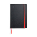 Блокнот Leica Notebook Hardcover, А5, черный с красным