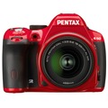 Зеркальный фотоаппарат Pentax K-50 kit + DA L 18-55 WR красный