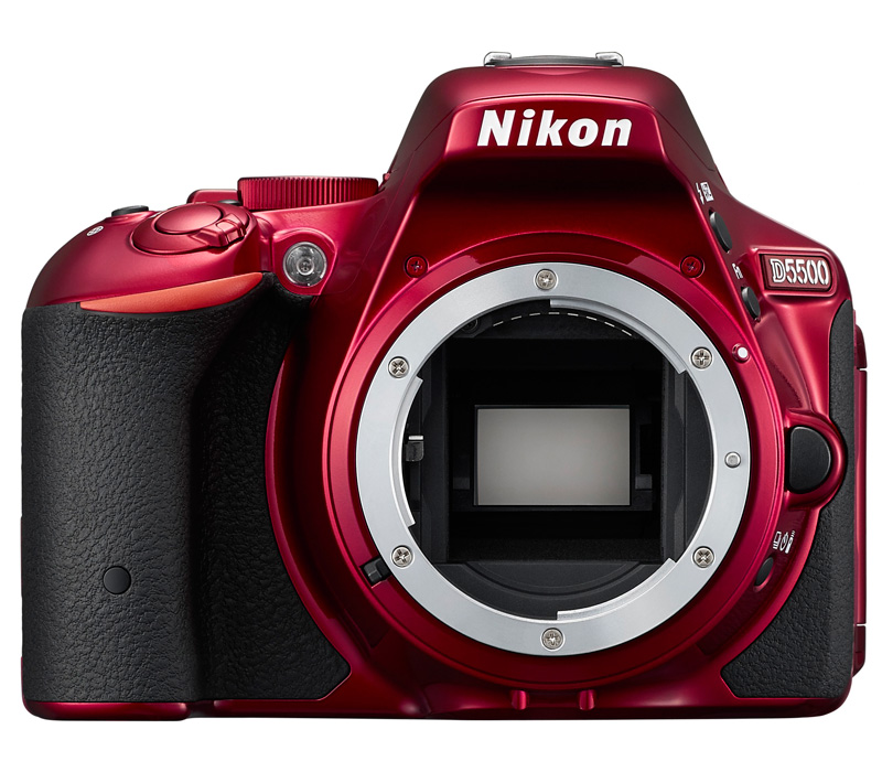 Зеркальный фотоаппарат Nikon D5500 Body Red