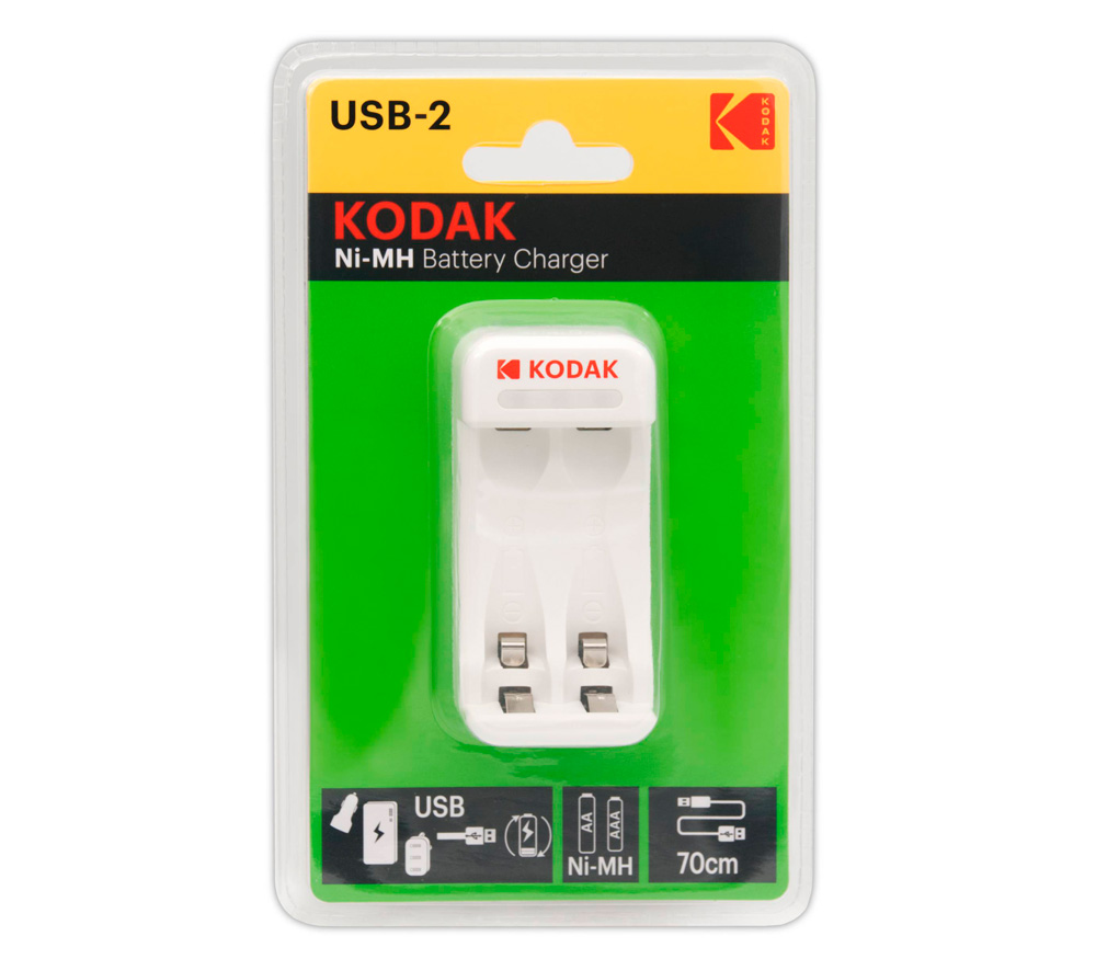 USB-2 C8001B, для 2 АА / ААА, USB