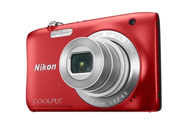 Компактный фотоаппарат Nikon Coolpix S2900 красный