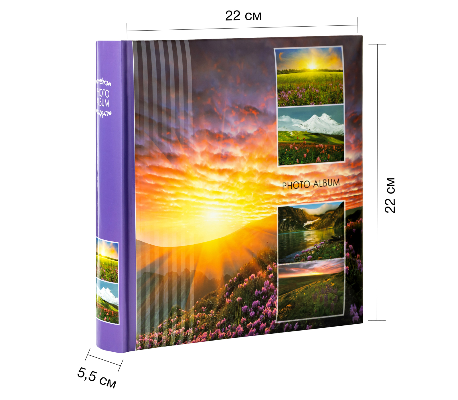 10x15 см 200 фото, книжный переплет, «Пейзаж» (FA-BBM200-106)