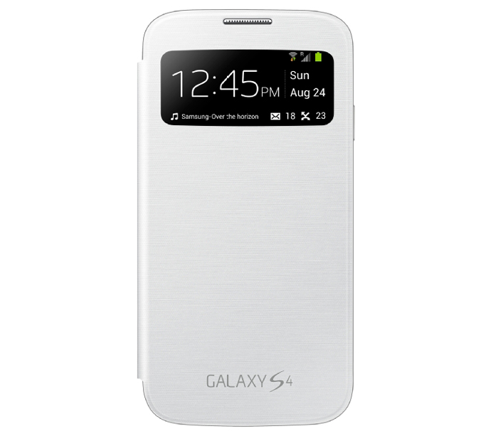 Samsung чехол для Galaxy S4 S View Cover белый (EF-CI950B)