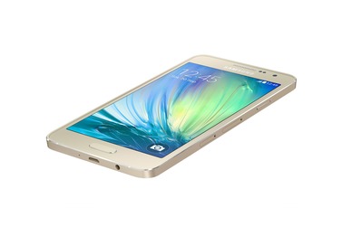Телефон Samsung GALAXY A3 LTE Duos 16Gb золото (SM-A300F)