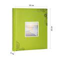 Фотоальбом Fotografia магнитный, 29х32 см, 30 листов, зеленый, FA-EBBSA30-815
