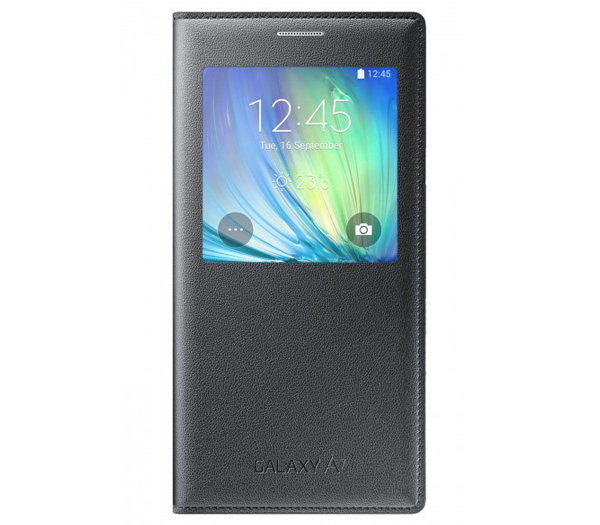 Samsung чехол-книжка S View для Galaxy A7, черный (EF-CA700BCEGRU)