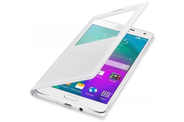 Чехол-книжка Samsung S View для Galaxy A7, белый (EF-CA700BWEGRU)