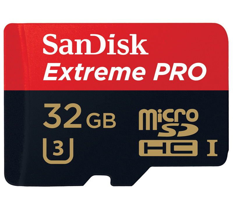 Карта памяти SanDisk MicroSDHC 32GB  Extreme Pro UHS-I Class10 U3 95 МБ/с (SDSDQXP-032G-G46A)
