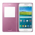 Samsung чехол-книжка S View для Galaxy S5 mini розовый (EF-CG800BPEGRU)