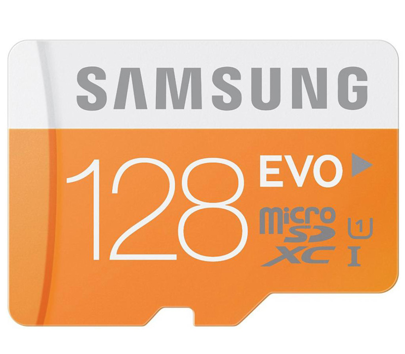 Samsung Карта памяти  microSDXC EVO 128Gb + SD-адаптер