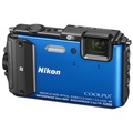 Компактный фотоаппарат Nikon Coolpix AW130 синий