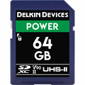 Карта памяти Delkin Devices SDXC 64Gb Power 2000x UHS-II V90