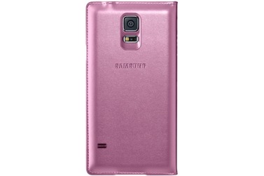 Samsung Чехол-книжка  для Galaxy S 5 розовый Flip Wallet (EF-WG900BPEGRU)