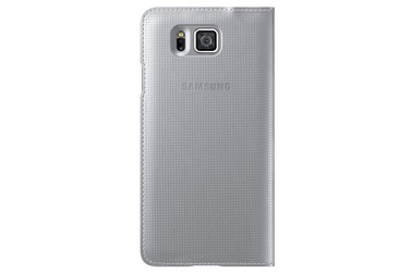 Samsung Чехол  Flip Cover для Galaxy Alpha, серебро (EF-FG850BSEGRU)