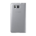 Samsung Чехол  Flip Cover для Galaxy Alpha, серебро (EF-FG850BSEGRU)